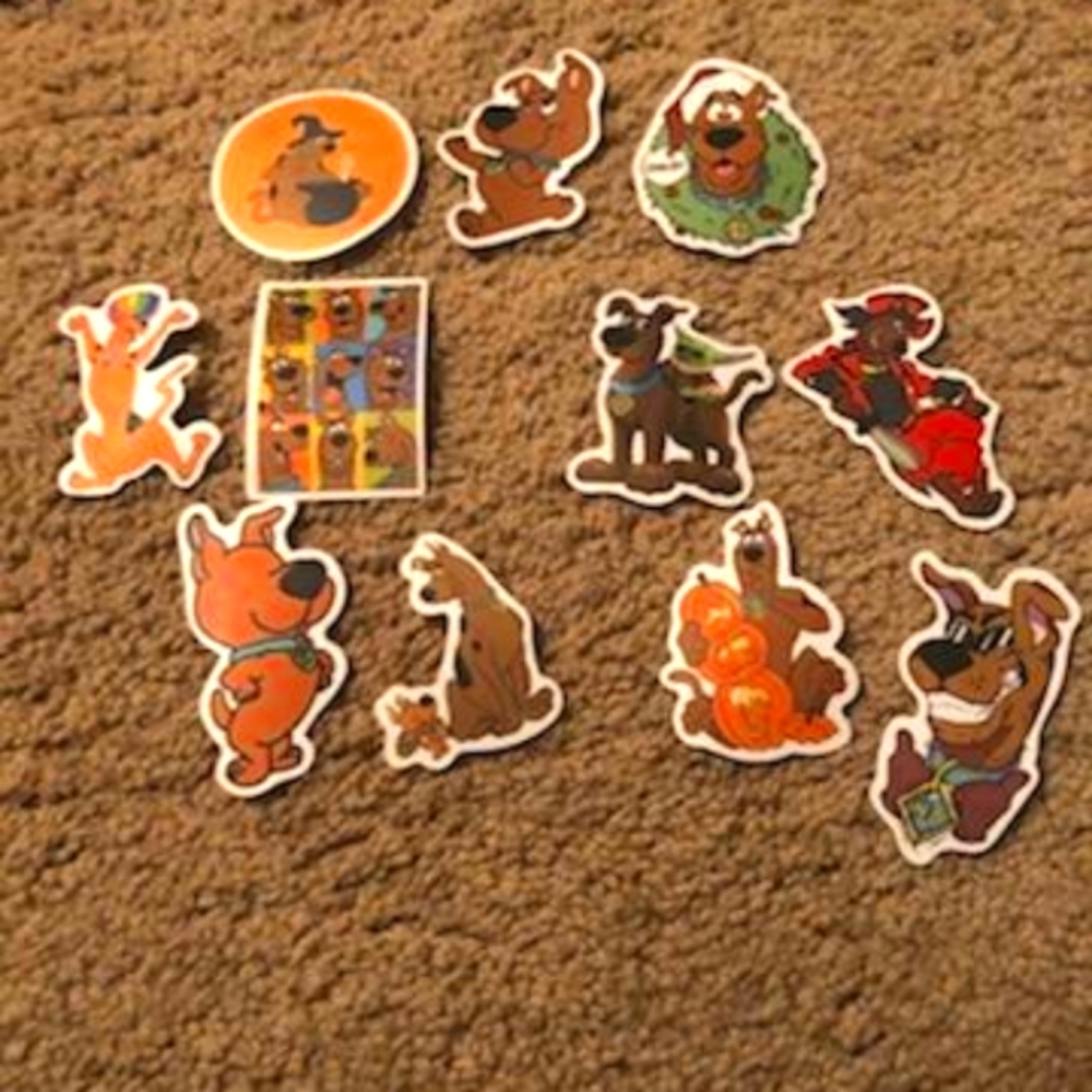 Special Scooby-Doo stickers